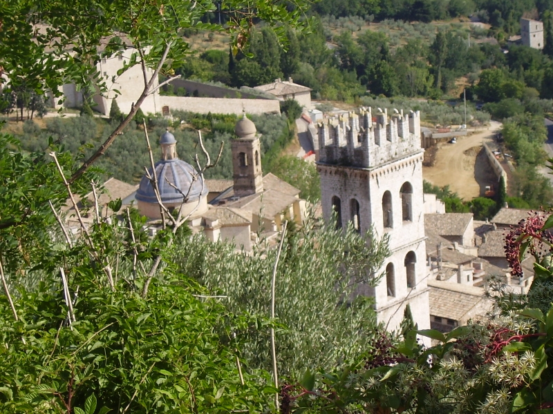výhled z Assisi