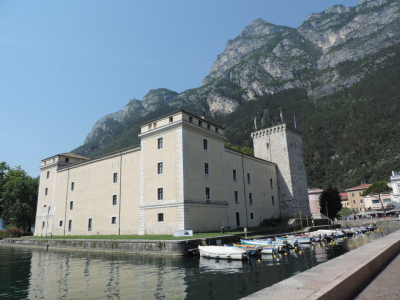 Itálie Riva del Garda - hrad La Rocca