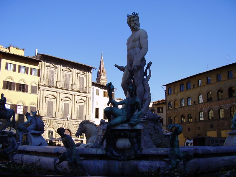 sochy ve Florencii