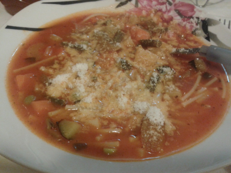 italská polévka minestrone