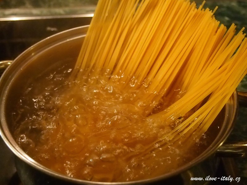 italské špagety