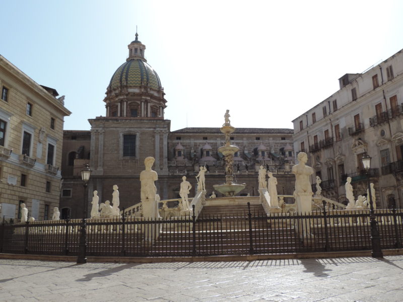 Palermo - Santa Caterina a fontána Pretorio